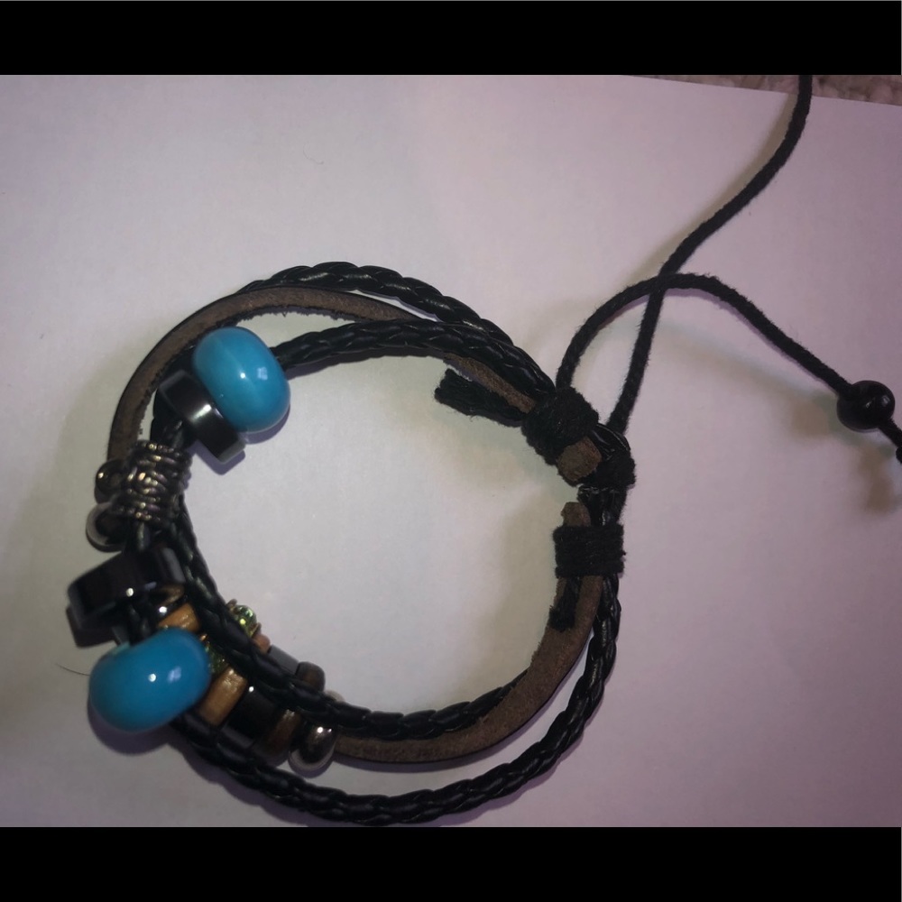 Rustic multilayer bracelet - Picture 2 of 3